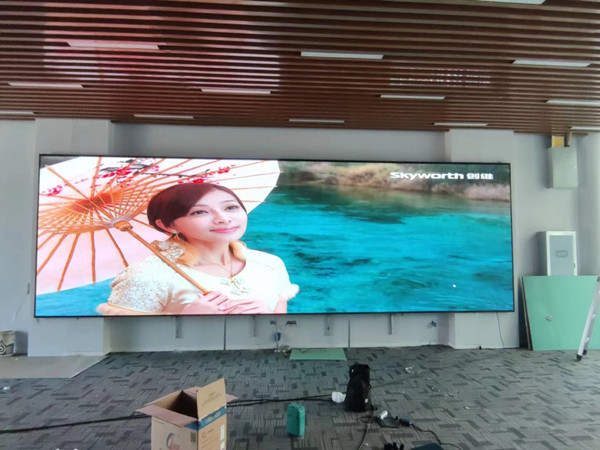 武平P1.53led小间距屏安装案例